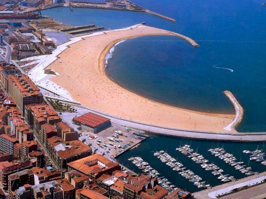 Espacioso 140 M2 Y Calidad A 250 Metros Playa Y Puerto Deportivo 5Hab 2 Banos Vut2917As Gijón Esterno foto